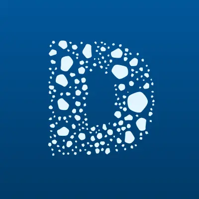 DNS, федеральная сеть магазинов цифровой и бытовой техники, лого-визитка