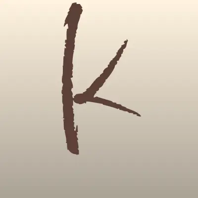 KAZANOV.A., торговая компания, лого-визитка